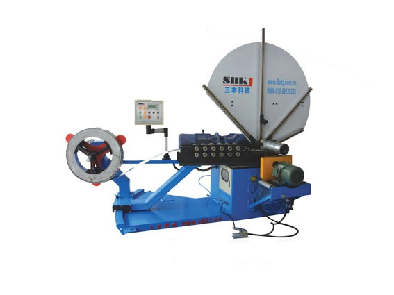 وینٹیلیشن ڈکٹ پروڈکشن مشین HVAC راؤنڈ پائپ مینوفیکچرنگ مشین